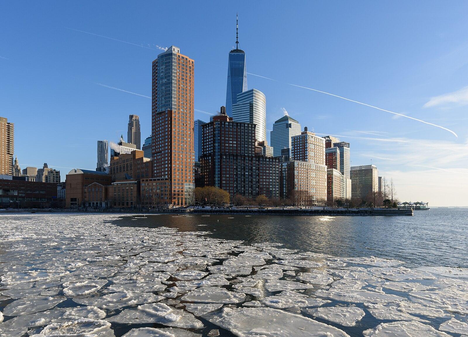 Battery Park City New York January 2018