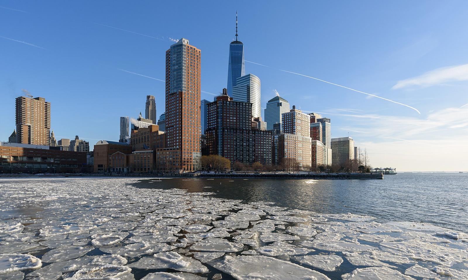 Battery Park City New York January 2018