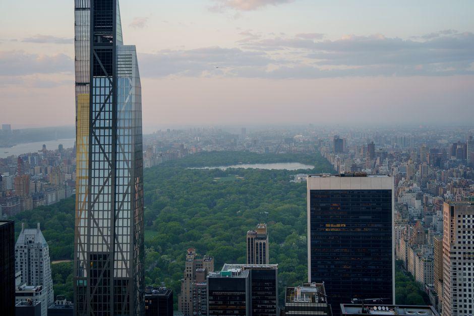 Central Park in Nyc at Dusk